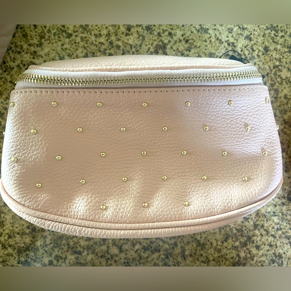 Guitar strap peach studded bag NWT
